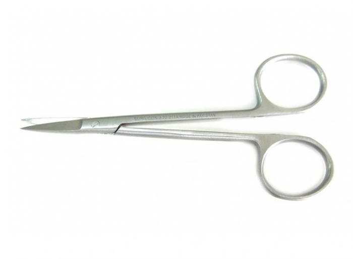 Ножницы глазные остроконечные прямые 115мм