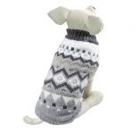 Свитер (Triol) Ромбы S, серый, размер 25см