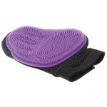 Рукавица (ZooOne) 3009 силиконовая на руку большая фиолетовая