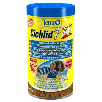 Tetra Cichlid Crisps 0,5л корм чипсы для всех видов цихлид