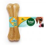 Triol 0,02кг Косточка жевательная DENTAL из сыромятной кожи, 7,5см (уп. 1шт.) (10151140)