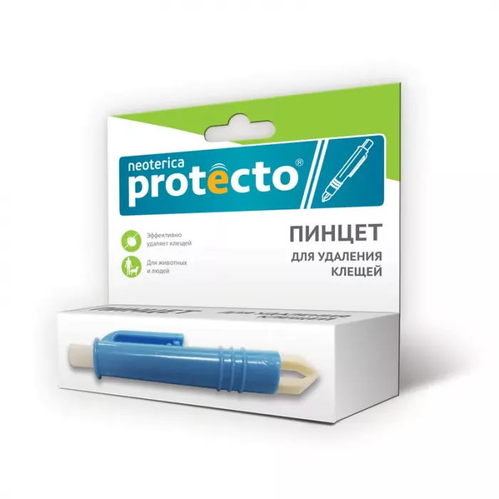Пинцет (Protecto) для удаления клещей