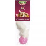 Игрушка (TitBit) хвост кроличий (мягк.уп) для кошек