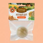 Деревенские лакомства кошачья мята Мятный шар Календула + корень солодки, 22г.