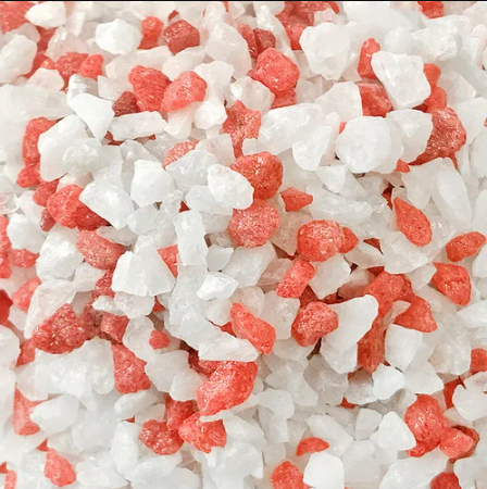 Грунт  ZooOne природный (крашеный) 'Бордо+кварц' (2-5 мм), 1 кг для аквариума