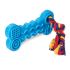 Игрушка (Triol) из цельнолитой резины Косточка с веревкой для собак, 95/165мм