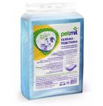 Пеленки (Petmil) впитывающие одноразовые 60*40 10шт для животных