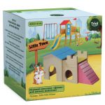 Комплекс (Triol) LITTLE TOWN для мелких животных Домик, 24*10*10см