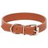 Ошейник (PerseiLine) PIXEL экокожа, коричневый, ширина 2,0 длина 42 M