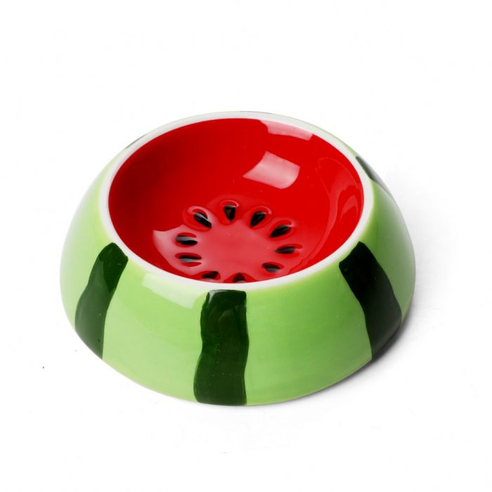 Миска (Triol) Арбузик керамическая для мелких животных, 0,02л