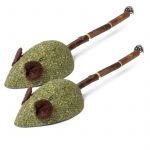Игрушка (Triol) NATURAL Мышки из мататаби для кошек, 40/100мм
