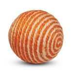 Игрушка (Triol) Шарик из сизаля оранжевый 9.5см