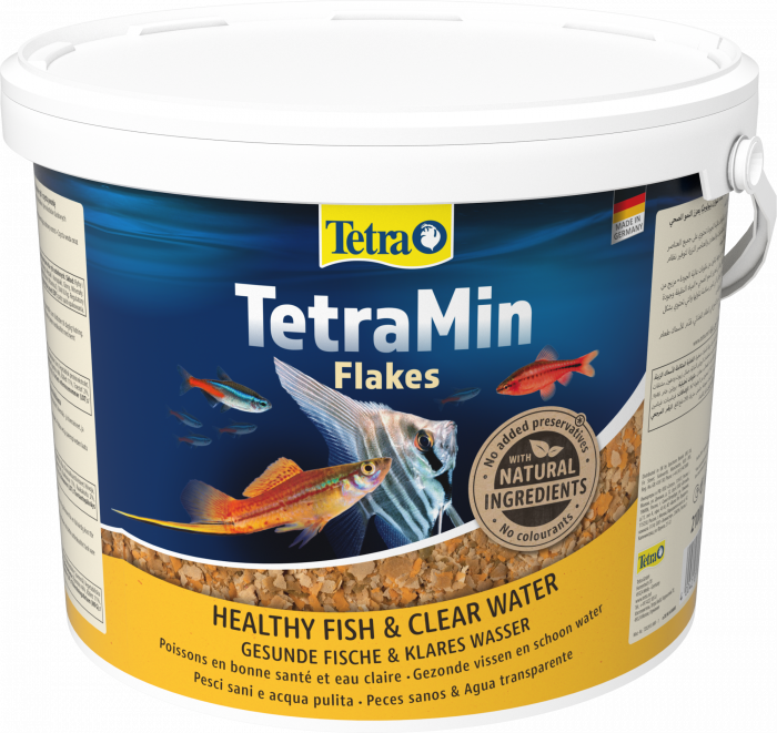 Tetra Min Flakes 10л корм хлопья для рыб
