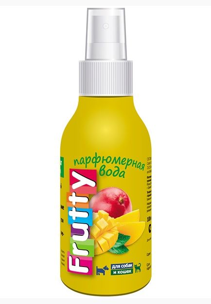 Frutty парфюмированная вода Тропический Манго для собак и кошек 100мл АВЗ