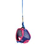 Комплект (Зооник) поводок 1,5м+шлейка-жилетка для маленьких собачек (ОГ36-39см, ОШ31-35см)