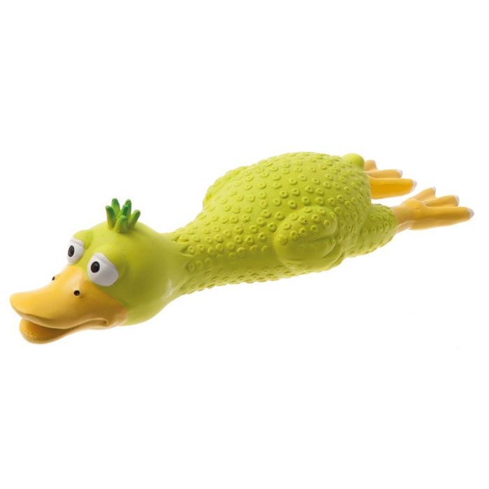 Игрушка (ZooOne) латекс L-412 Утка 19 см