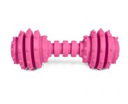 Игрушка (Triol) Гантель с двумя колокольчиками из резины для собак , 120мм