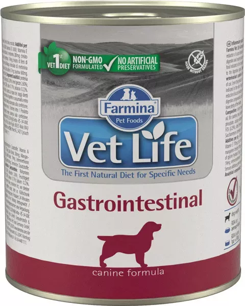 Farmina (Фармина) Vet Life Dog Gastrointestinal 0,3кг паштет консервы для собак при желудочно-кишечных заболеваниях (1301)