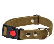 Ошейник (PerseiLine) БРЕЗЕНТ многоразмерный с фиксатором 25' 33-55 см L