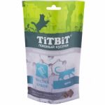 TiTBiT 0,06кг хрустящие подушечки для кошек с мясом утки для чистки зубов