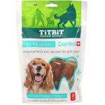 TiTBiT 0,35кг DENTAL+ Зубные щетки с мясом индейки, кролика говядиной (26шт)