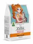 ZILLII Cat Healthy Care Light 2кг индейка с ягненком сухой для кошек с лишним весом (358699)