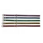 Ошейник (Аркон) фетр 16мм, черный/красный