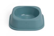 Миска Wogy пластиковая 15х15х5см, микс для животных