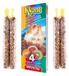 Кузя 0,14кг палочки (белки, минер.,вит.) фрукты для грызунов (4шт)