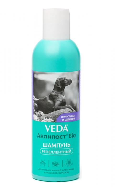 Шампунь (VEDA) Аванпост репеллентный для собак 200 мл