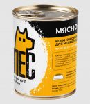 Пёс&Кот 0,338кг Мясное ассорти с говядиной консервы для собак (167340)