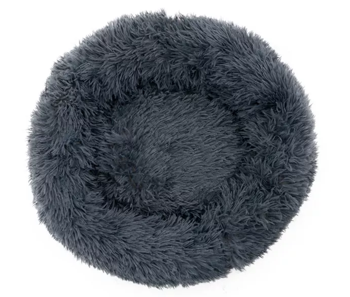 Лежанка Wogy меховая d=70см для животных