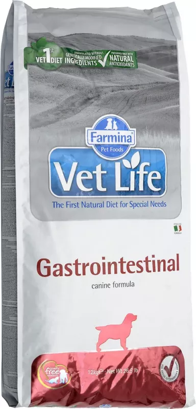 Farmina (Фармина) Vet Life Dog Gastrointestinal 12кг сухой для собак при желудочно-кишечных заболеваниях (5099)