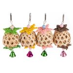 Игрушка для птиц (Wogy) с колокольчиком, 14х7см