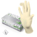 Перчатки CONNECT смотровые нестерильные латексные неопудренные (7½ (М)) (50пар)